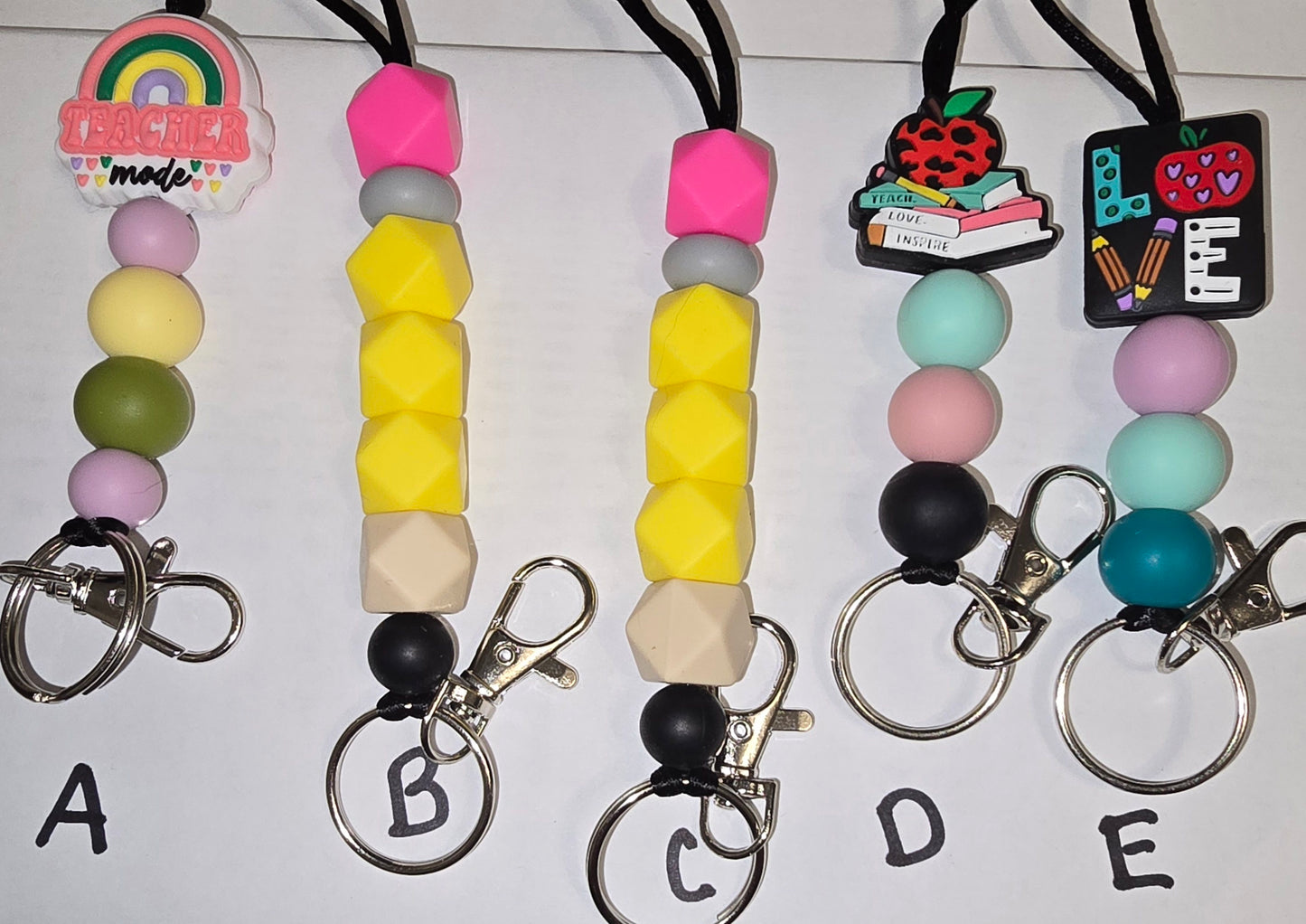 Focal beaded Lanyards