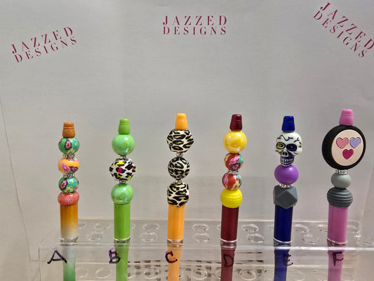 Beaded pens