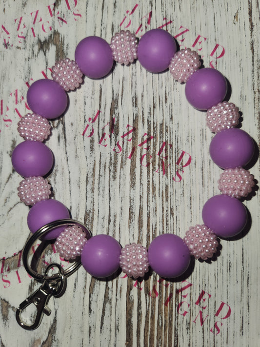 Wristlet keychain